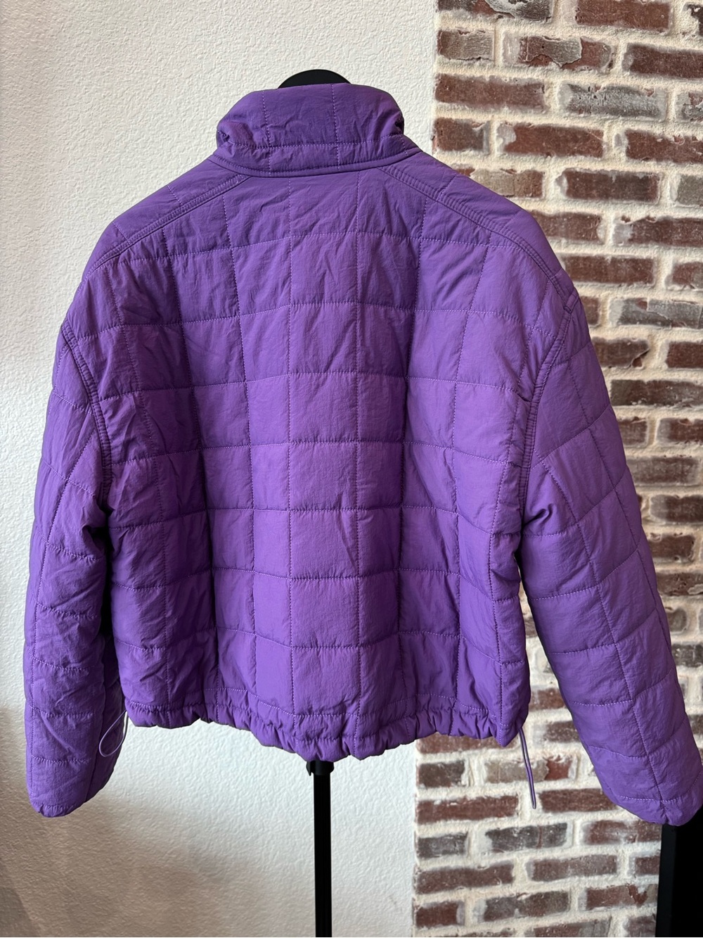 Ultra Light Packable Purple Quilt Jacket by Love Tree - Womens Size Large - Picture 5 of 9